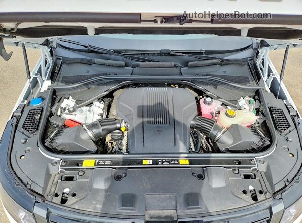 SALKPBE95SA287123 2025 LAND ROVER RANGE White Engine compartment view