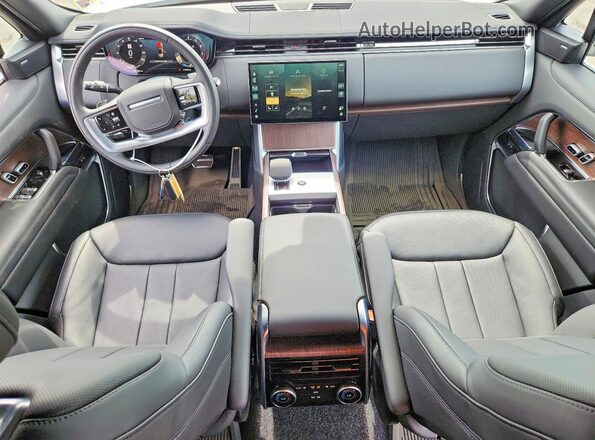 SALKPBE95SA287123 2025 LAND ROVER RANGE White Dashboard view