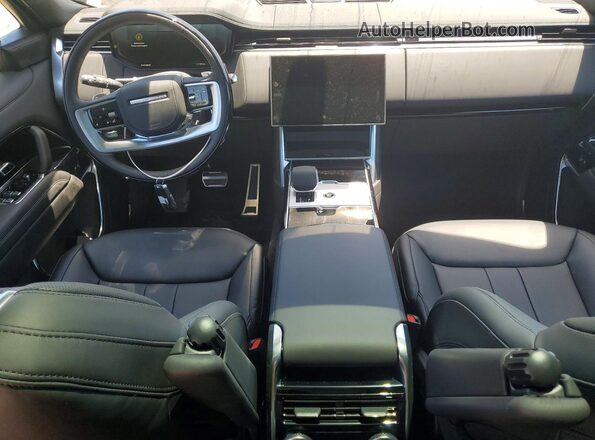 SALKPBE95SA334022 2025 LAND ROVER RANGE Black Առջևի վահանակի տեսք