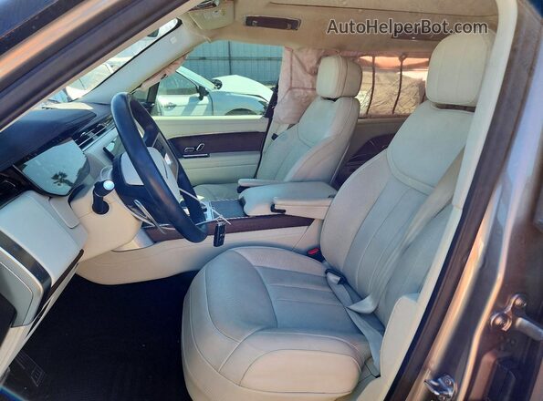 SALKPBFU2PA083342 2023 LAND ROVER RANGE Tan Вид салону спереду