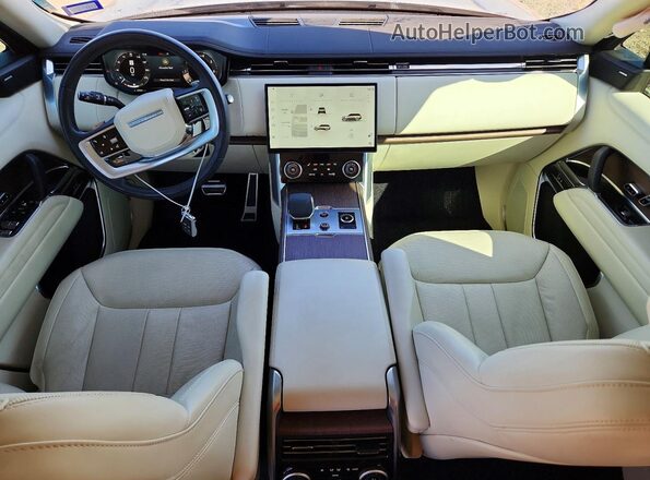 SALKPBFU2PA083342 2023 LAND ROVER RANGE Tan Вид панелі приладів