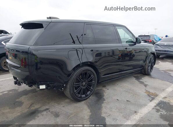 SALKPBFU3RA203877 2024 LAND ROVER RANGE ROVER Black Задня права чверть