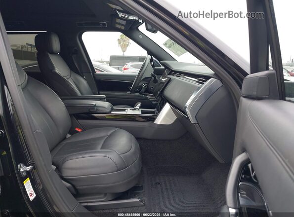 SALKPBFU3RA203877 2024 LAND ROVER RANGE ROVER Black Вид салону спереду