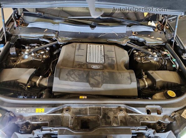 SALRG2RV2L2442602 2020 LAND ROVER DISCOVERY Black Engine compartment view