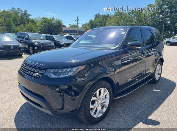 SALRG2RV4K2400835 2019 LAND ROVER DISCOVERY Black წინა მარცხენა ხედი სამი მეოთხედიდან