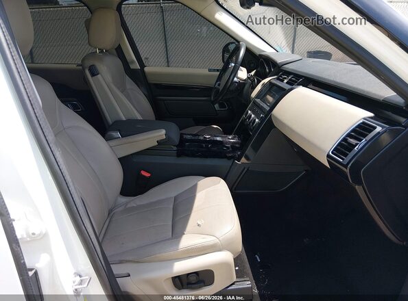 SALRG2RV6JA075450 2018 LAND ROVER DISCOVERY White Вид салону спереду