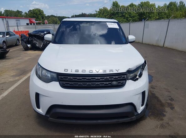 SALRG2RV6JA075450 2018 LAND ROVER DISCOVERY White Вид задньої частини салону