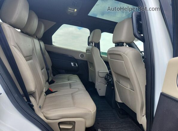 SALRG2RV6KA094288 2019 LAND ROVER DISCOVERY White Vista interior trasera