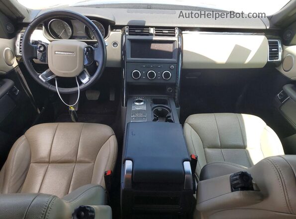 SALRG2RV8KA094499 2019 LAND ROVER DISCOVERY Black Առջևի վահանակի տեսք