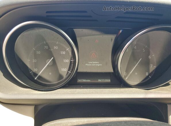 SALRG2RV8KA094499 2019 LAND ROVER DISCOVERY Black Սարքավորումների վահանակի տեսք