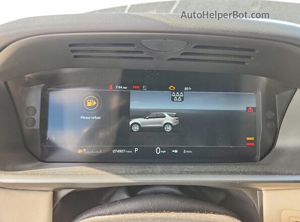 SALRG2RV8KA095166 2019 LAND ROVER DISCOVERY White 