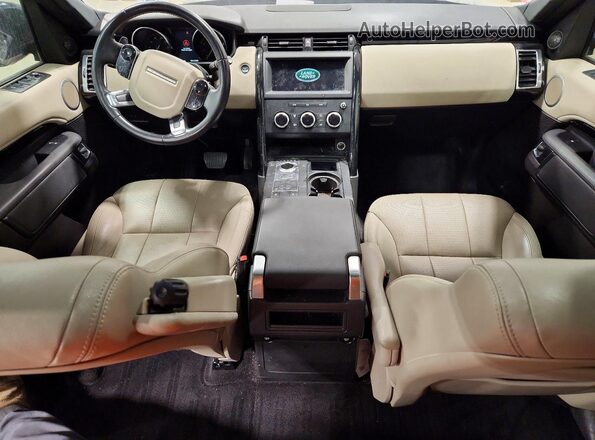 SALRG2RV8KA095314 2019 LAND ROVER DISCOVERY Black Dashboard view