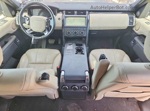 SALRG2RV9K2401530 2019 LAND ROVER DISCOVERY Black Vista del salpicadero