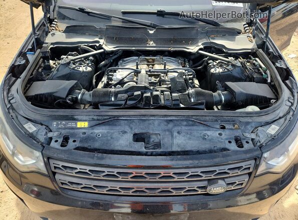 SALRG2RV9K2401530 2019 LAND ROVER DISCOVERY Black Vista del compartimento del motor