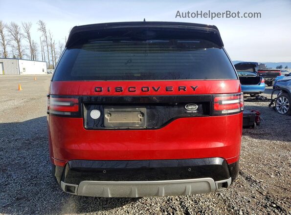 SALRHBBVXHA000283 2017 LAND ROVER DISCOVERY Red 