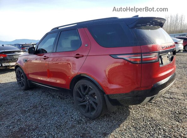 SALRHBBVXHA000283 2017 LAND ROVER DISCOVERY Red 