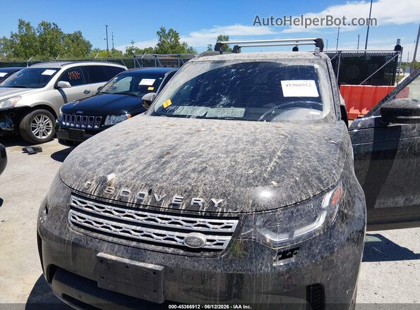 SALRHBBVXHA025832 2017 LAND ROVER DISCOVERY Black Front view