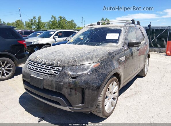 SALRHBBVXHA025832 2017 LAND ROVER DISCOVERY Black Front left