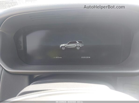 SALRL2FX4T2521478 2026 LAND ROVER DISCOVERY White Вид задніх сидінь