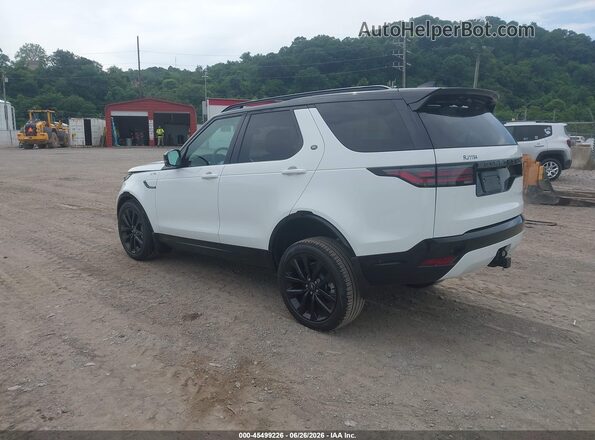 SALRL2FX4T2521478 2026 LAND ROVER DISCOVERY White Задня ліва чверть