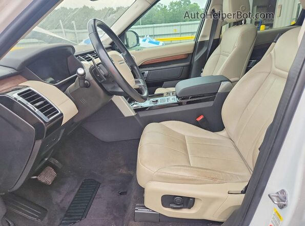 SALRR2RV1JA052460 2018 LAND ROVER DISCOVERY White Вид салону спереду