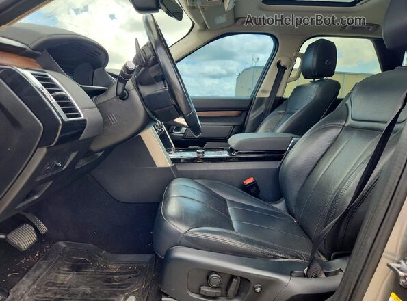 SALRR2RV3JA052251 2018 LAND ROVER DISCOVERY Silver Вид салону спереду