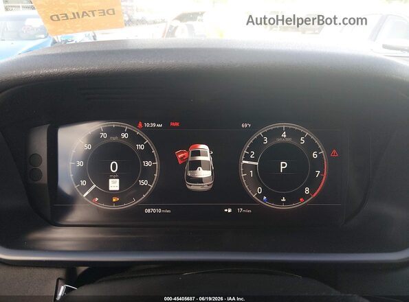 SALRR2RV6JA058383 2018 LAND ROVER DISCOVERY Black Widok tylnych siedzeń