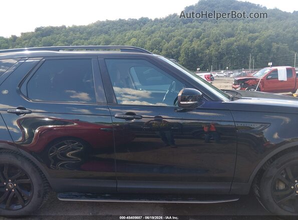 SALRR2RV6JA058383 2018 LAND ROVER DISCOVERY Black Widok wnętrza z tyłu