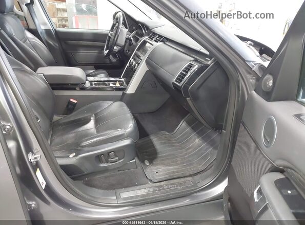 SALRRBBV0HA022421 2017 LAND ROVER DISCOVERY Black Вид салону спереду