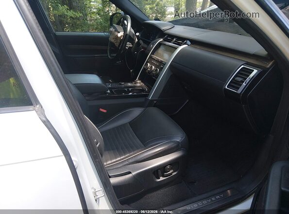SALRT2RK0KA083420 2019 LAND ROVER DISCOVERY White Front interior view