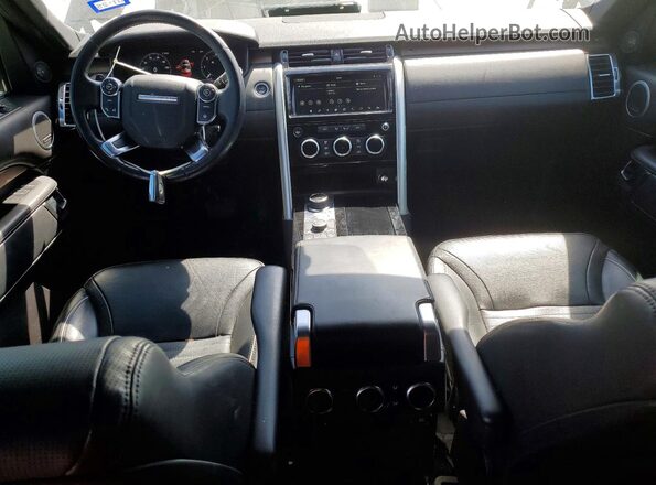 SALRT2RK3JA071373 2018 LAND ROVER DISCOVERY Black Առջևի վահանակի տեսք