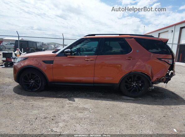 SALRT2RK9JA061074 2018 LAND ROVER DISCOVERY Оранжевый Панорамный вид салона 360°