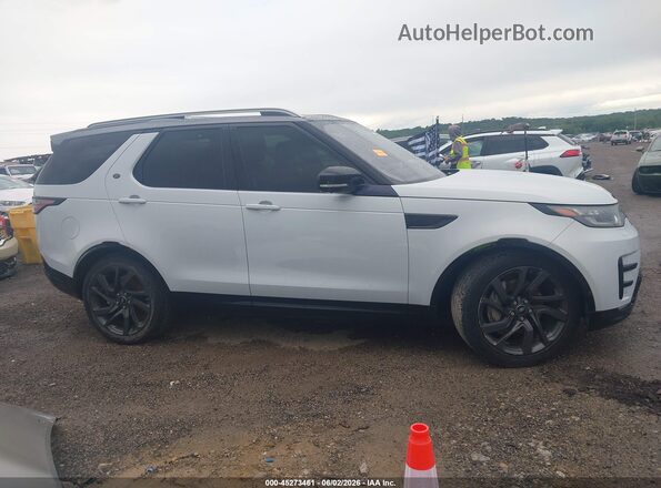 SALRT2RV1JA052671 2018 LAND ROVER DISCOVERY White Vista interior trasera