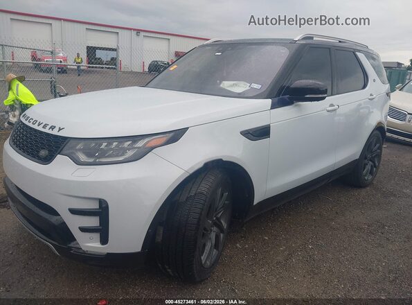SALRT2RV1JA052671 2018 LAND ROVER DISCOVERY White Vista tres cuartos delantera izquierda