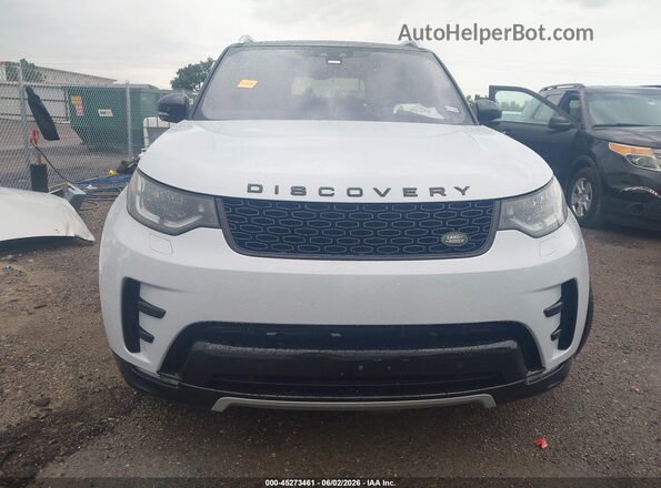 SALRT2RV1JA052671 2018 LAND ROVER DISCOVERY White Vista del cuadro de instrumentos