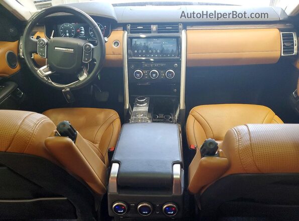 SALRT2RV3JA048539 2018 LAND ROVER DISCOVERY Белый Вид панели приборов