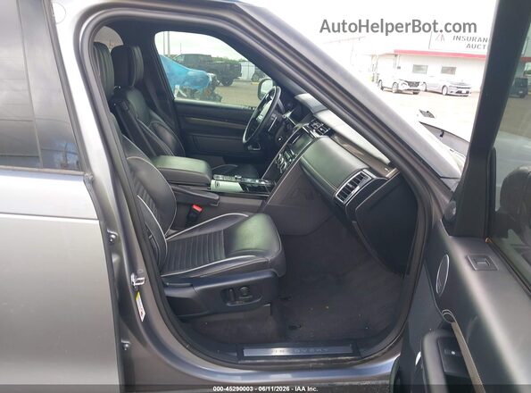 SALRT2RV3L2432382 2020 LAND ROVER DISCOVERY Gray Widok wnętrza z przodu