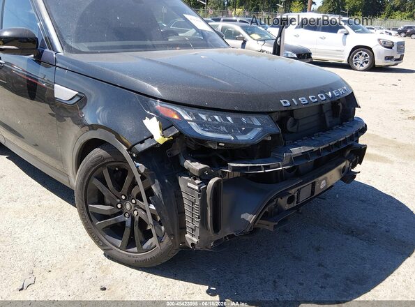 SALRT2RV4JA050669 2018 LAND ROVER DISCOVERY Black წინა ხედი