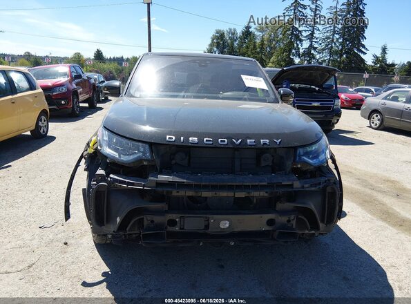 SALRT2RV4JA050669 2018 LAND ROVER DISCOVERY Black უკანა სალონის ხედი