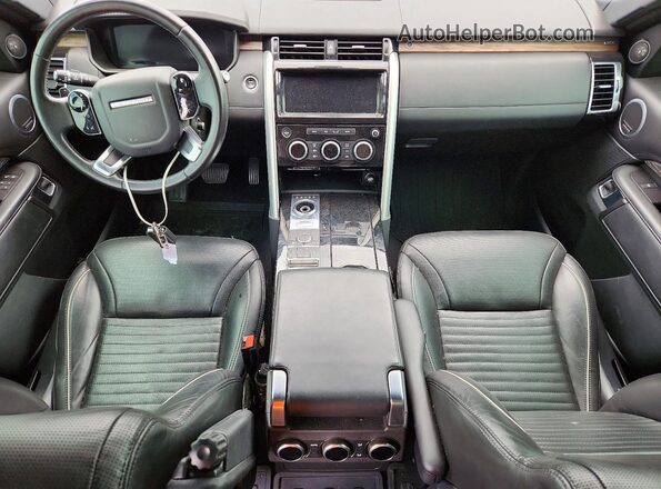 SALRT2RV5K2400483 2019 LAND ROVER DISCOVERY Black Առջևի վահանակի տեսք
