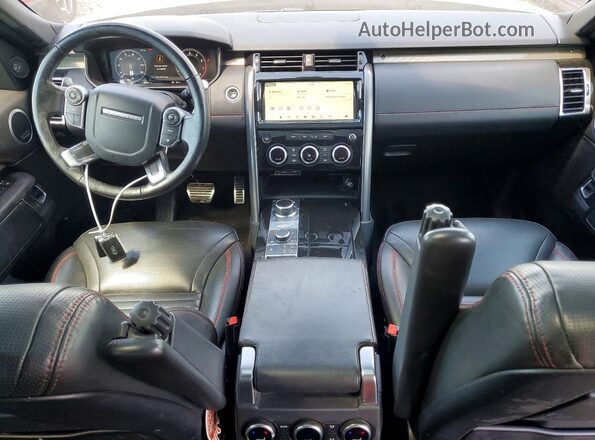 SALRT2RVXJA077357 2018 LAND ROVER DISCOVERY Black Вид панелі приладів
