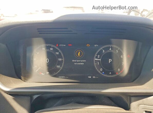 SALRT2RVXJA077357 2018 LAND ROVER DISCOVERY Black Вид щитка приладів