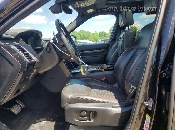 SALRT2RVXJA077357 2018 LAND ROVER DISCOVERY Black Вид салону спереду