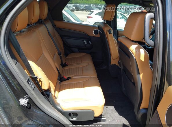 SALRT2RVXJA078461 2018 LAND ROVER DISCOVERY Black Widok naklejki z numerem VIN