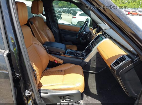 SALRT2RVXJA078461 2018 LAND ROVER DISCOVERY Black Widok wnętrza z przodu