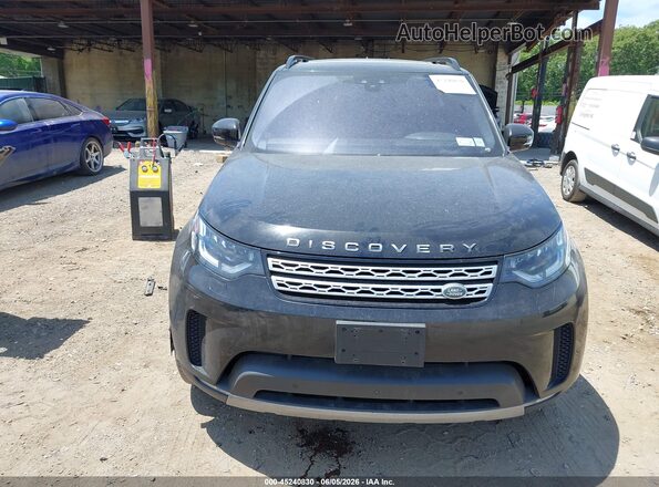 SALRT2RVXJA078461 2018 LAND ROVER DISCOVERY Black Widok zestawu wskaźników