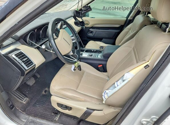SALRU2RV6L2435449 2020 LAND ROVER DISCOVERY Белый Вид салона спереди