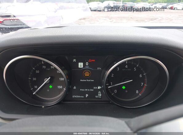 SALRU2RV8L2427269 2020 LAND ROVER DISCOVERY White უკანა სავარძლების ხედი