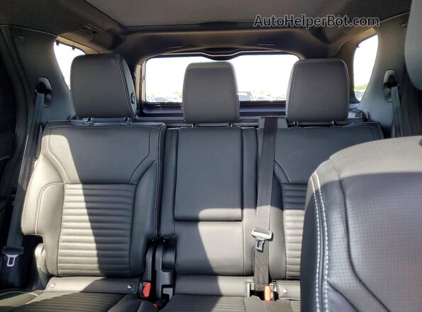 SALRW4EU9R2493566 2024 LAND ROVER DISCOVERY Black უკანა სავარძლების ხედი