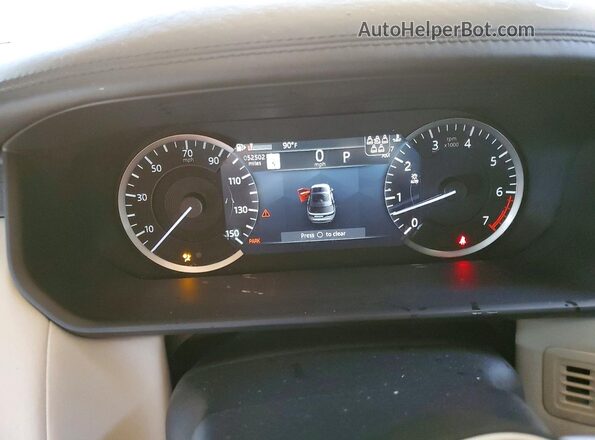 SALRW4EUXP2478524 2023 LAND ROVER DISCOVERY Gray Սարքավորումների վահանակի տեսք